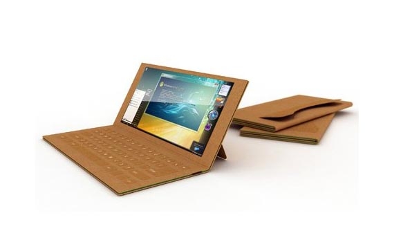 ئەو لاپتۆپانەی لە كاغەز دروستكراون