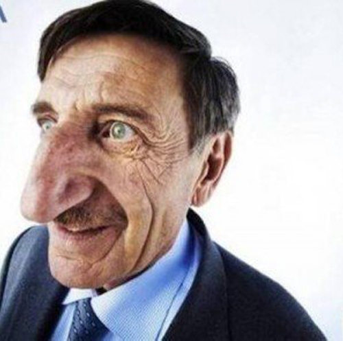 گەورەترین لووت لە جیهان