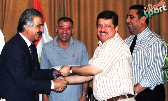 سه‌رۆكی لیژنه‌ی ئۆڵۆمپی كوردستان تیپی باسكه‌ی یانه‌ی دهۆكی خه‌ڵاتكرد