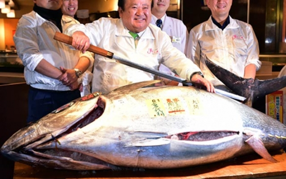 گەورەترین ماسی لە جیهان راوكرا