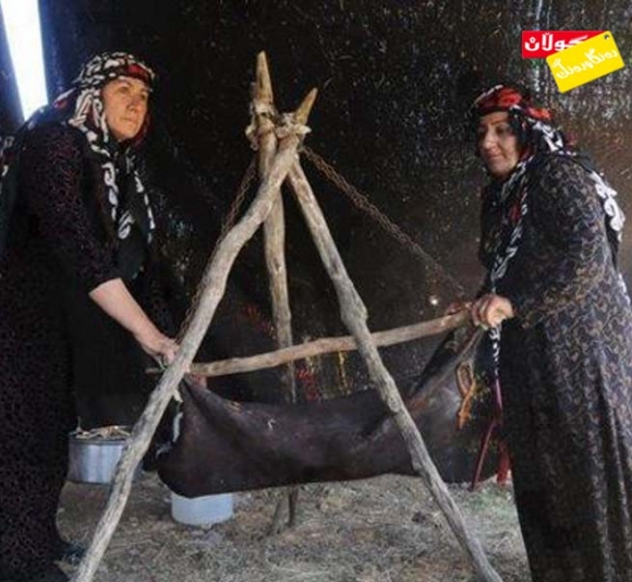 مەشكە هەژاندن!