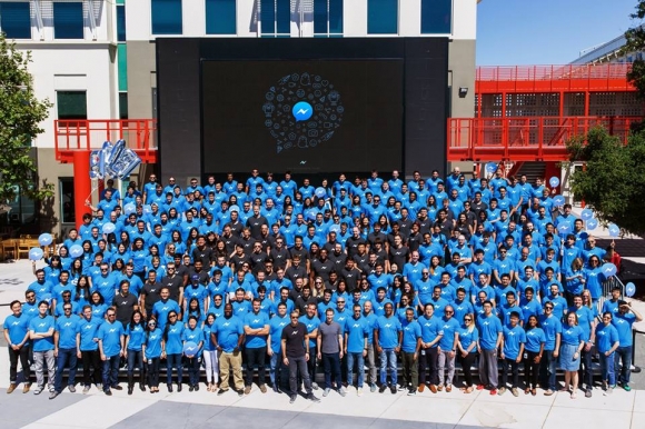 ژمارەی بەکارهێنەرانی مانگانەی مێسنجەری فەیسبووک گەیشتە یەک بلیۆن