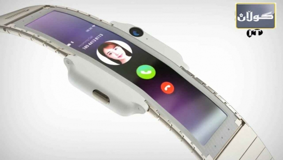 مۆبایلی چەماوە وەك بازن و كاتژمێر لەدەست دەكرێت