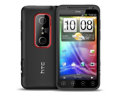 مۆبایلی پێشكەوتووی سێ رەهەندی HTC EVO