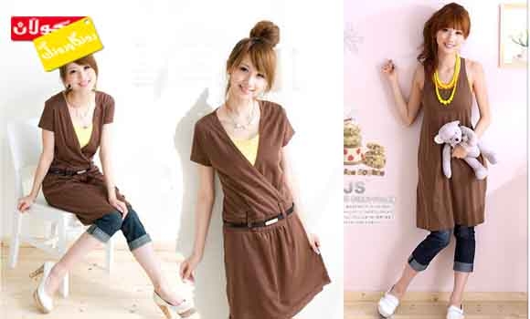 مۆدەی رەنگی قاوەیی بۆ جلوبەرگ