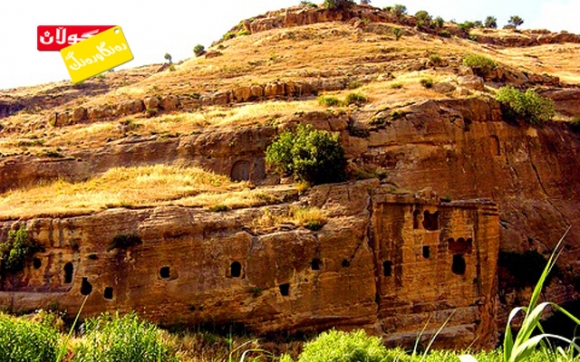 نەخشە سەیرەكانی ئەشكەوتی خنس