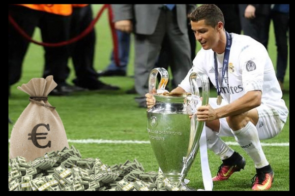 ڕۆنالدۆ 600 هەزار یۆرۆی خەڵاتی چامپیۆنزلیگی بەخشی