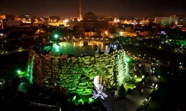 قەڵا و گەلەرییە قەشەنـگەكەی پاركی شانەدەر