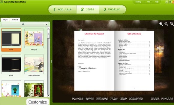 پرۆگرامێك بۆ دروستكردنی گۆڤار و ڕۆژنامەی دیجیتالی