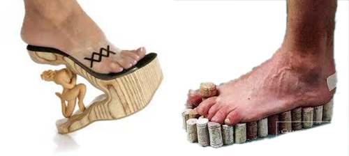 پێڵاوە سەیرە تازەكان