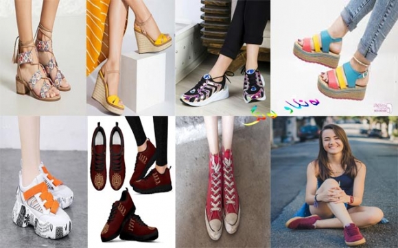 پێڵاوی رەنگاوڕەنگ مــۆدی شیكی وەرزی هاوینە