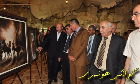 شه‌شه‌مین پێشانگه‌ى مامۆستایانی په‌روه‌رده‌ى هونه‌رى له‌ هه‌ولێر