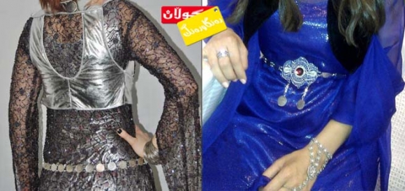 پشتێنی زیوو بۆ كراسی كوردی