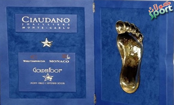 پاڵیَوراوانى خه‌لاَتى پیَی ئاڵتونی