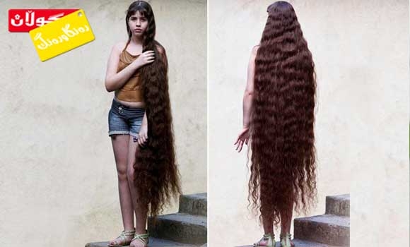 قژی كچێك ئەوەندەی باڵای خۆیەتی!