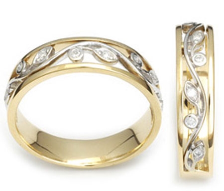 ئەڵقە ناسكەكان بۆ پەنجەی خانمان