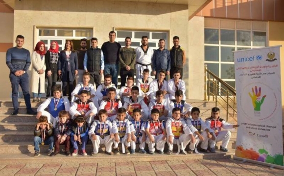 بە وێنە ... لە قەزای شەقڵاوە نمایشێكی هونەری جەنگی بەرێوەچوو