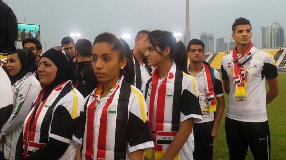 كوردێك بە مەلەوانكەی زێر لە بەحرێن دەگرێتەوە