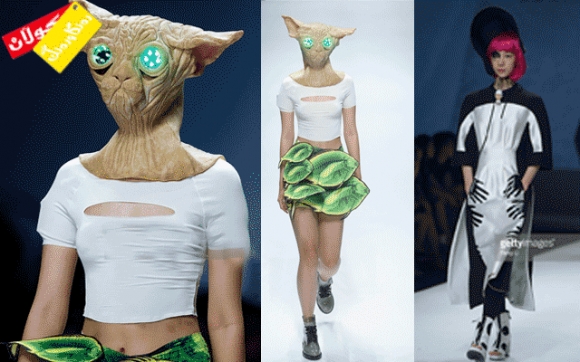 نمایشە سەمەرەكەی جل و بەرگی چینی !