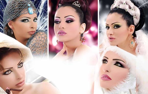 رەنگە كراوەكان بۆ ماكیاژی خانمانی بووك