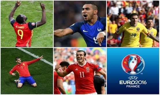 رێزبەندی گۆڵکارانی یۆرۆی 2016