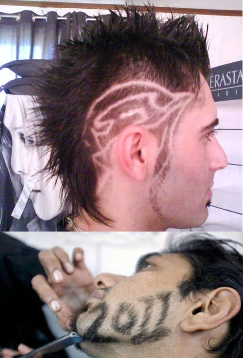 ریش و قژ تابلۆیەك