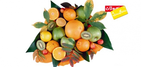 رێژەی ئاو لە میوەكاندا