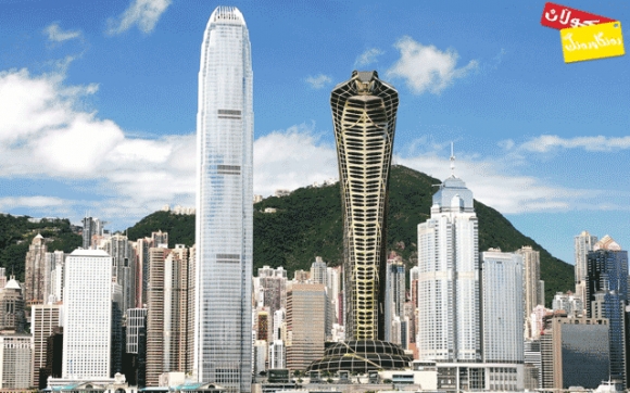 باڵەخانەیەك لە شێوەی كۆبڕا