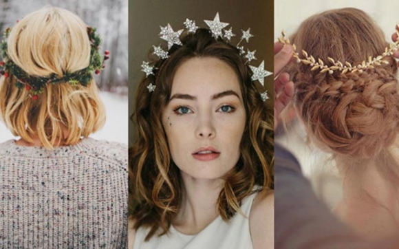 ستایلی ڕازاندنەوەی قژی خانمان بۆ جەژنەکانی سەری ساڵ