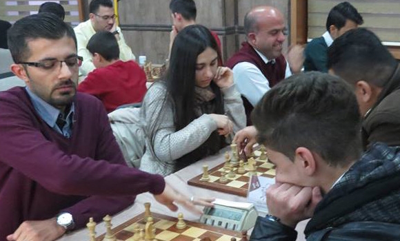 پاڵەوانێتییەکی خێرای شەترەنج لەھەولێر بەڕێوەچوو