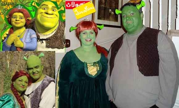 شرێك و فیۆنای بووك و زاوا