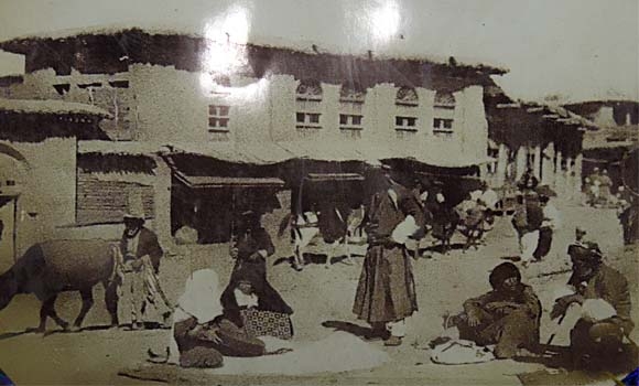 وێنەیەكی دێرینی شاری سلێمانی