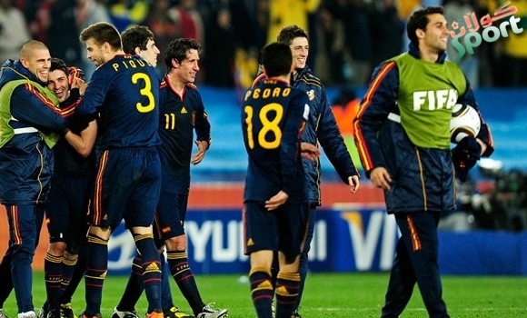 ئیسپانیا به‌بردنه‌وه‌ى له‌ پاراگواى خۆی گه‌یانده‌ قۆناغی چوارگۆشه‌ى زێرِین