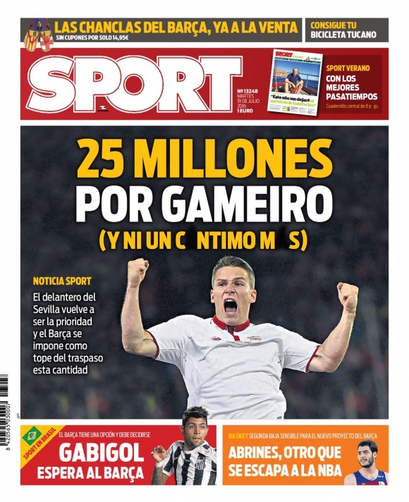 گرینگترین مانشێتی ئەمڕۆی سێ شەممەی ڕۆژنامە ئیسپانیەکان ببینە