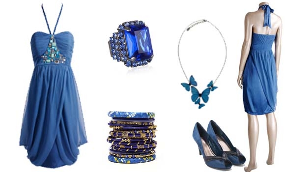 ستایلی جلوبەرگی ڕەنگ شین