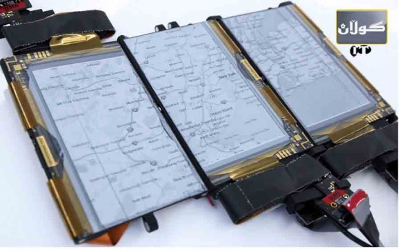 تەبلێتێك وەك كاغەز دەنووشتێتەوە