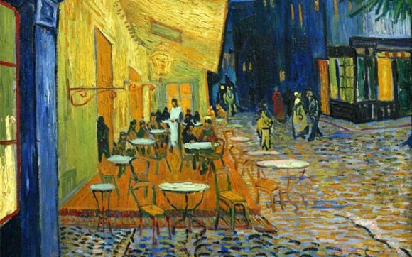 تابلۆ - گۆڕەپانی چایخانەی شەوانە