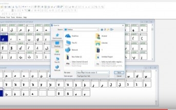 فێركارى تایه‌ت به‌ دیزاینه‌ران : وەرگێڕانی فۆنتی (عه‌ربی و فارسی) بۆ سەر ته‌خته‌كلیلى کوردی