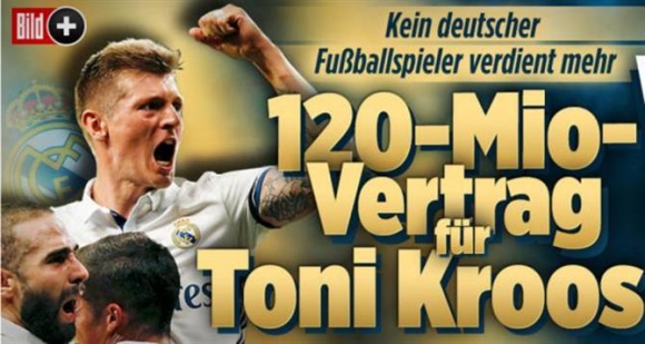 ریال مەدرید لەگەڵ كروس لەسەر نوێ كردنەوەی كرێبەستەكەی نێوانیان رێككەوتن