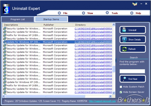 پرۆگرامی Uninstall Expert تایبەت بە سڕینەوەی پرۆگرامەكان