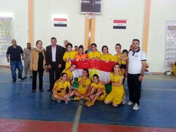 ئافرەتانی هەولێر بوونە پاڵەوانی عێراق