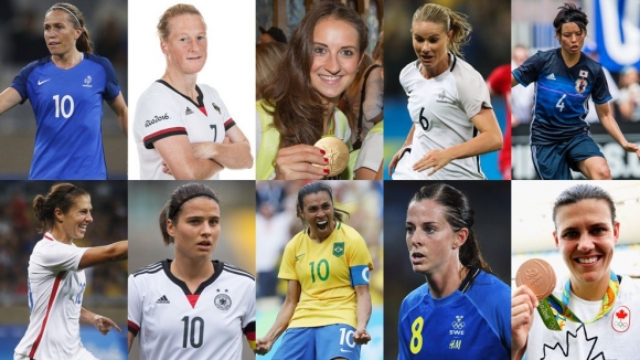 بە وێنە ... بە فەرمى فیفا ١٠ پاڵێوراوى کچى بۆ خەڵاتى باشترین یاریزانى جیهان بڵاوکردەوە