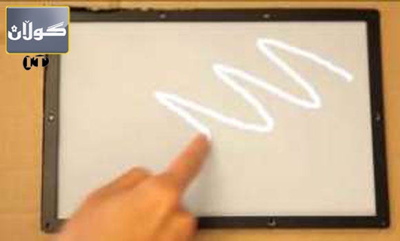 خێراترین شاشه‌ی له‌مس