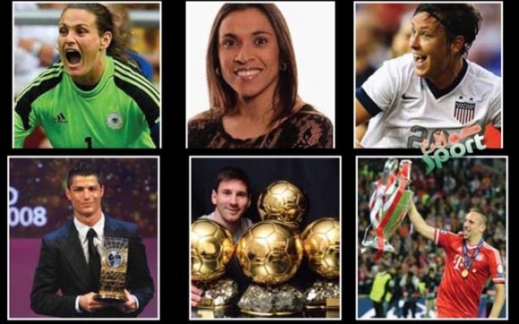 ئەمڕۆ باشترین یاریزانی جیهان لـــــــە ساڵی 2013دەستنیشان دەكرێت :رۆناڵدۆ یان میسی یان ریبیری