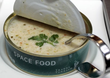 خۆراك لە بۆشایی ئاسماندا