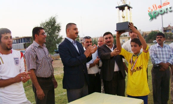 یارى كۆتایی خولی تۆپی پێی پێشه‌نگی مندالاَنى كوردستان