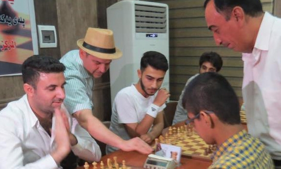 پاڵەوانیەتیەکی خێرای شەترەنج بەرێوە چوو