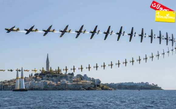 جوانترین و سەیرترین نمایشی فڕۆكەوانی !