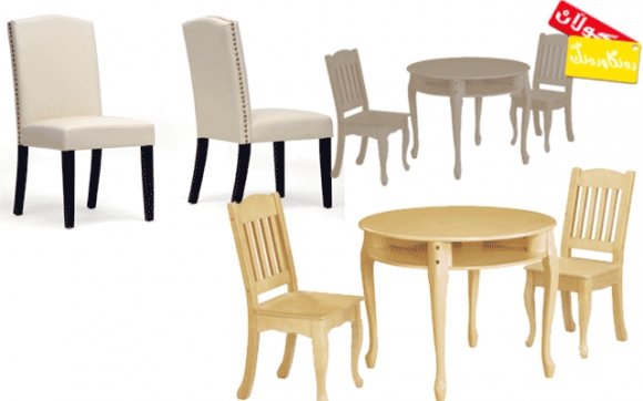 تاخمە كورسی و مێز لە دیكۆری ماڵەكەتدا