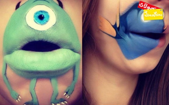 لێوی مرۆڤ بۆ تابلۆی وێنەكێشان